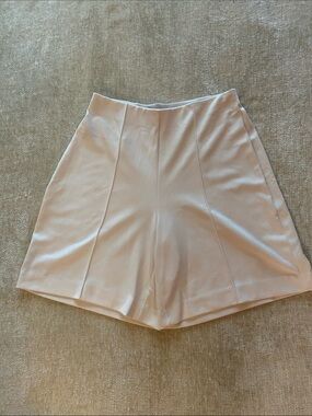 BOSTON PROPER Pull-On Wide Leg White Dress Shorts Size Small High-Waisted